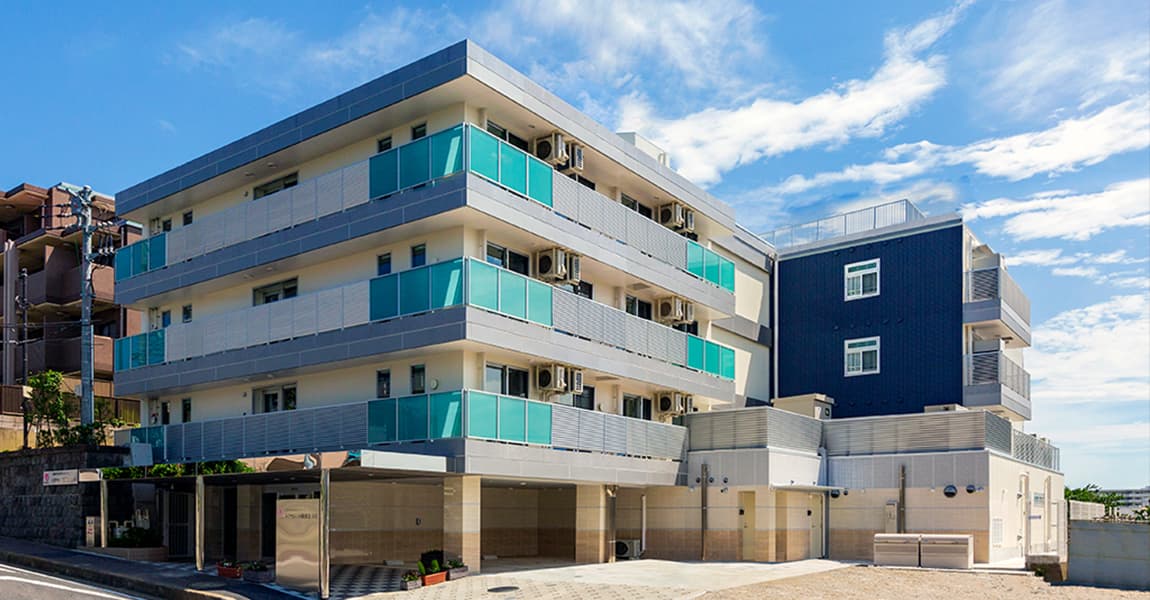 介護付き有料老人ホーム エクセレント横濱北寺尾の外観