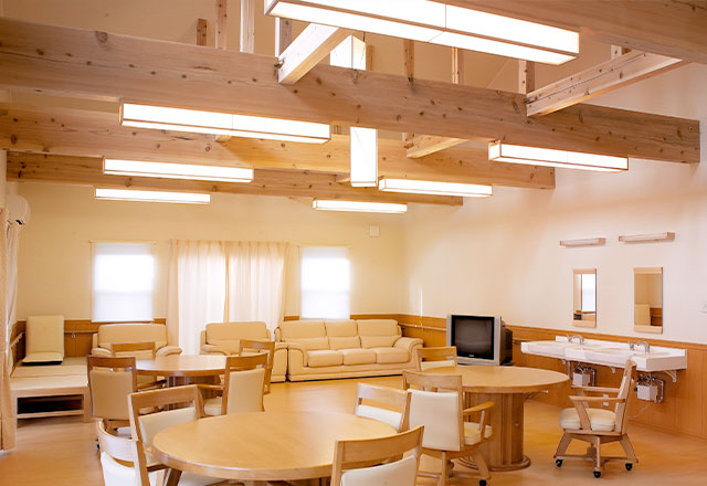 グループホーム えくせれんと鴨島【居間・食堂】