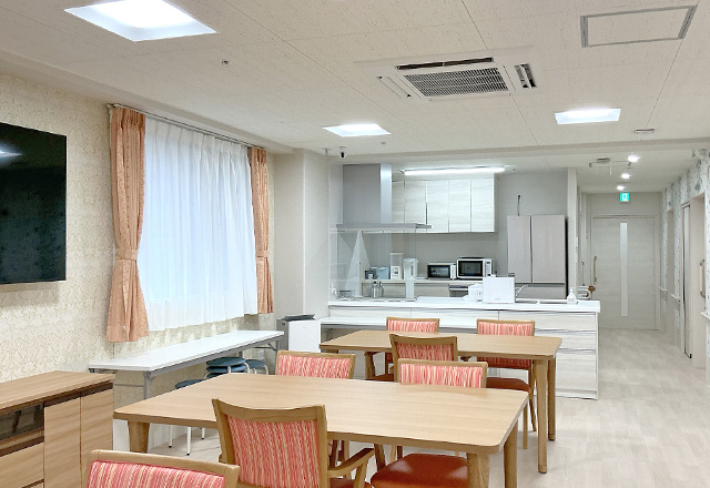 名古屋市瑞穂区のグループホーム　エクセレント瑞穂【居間】