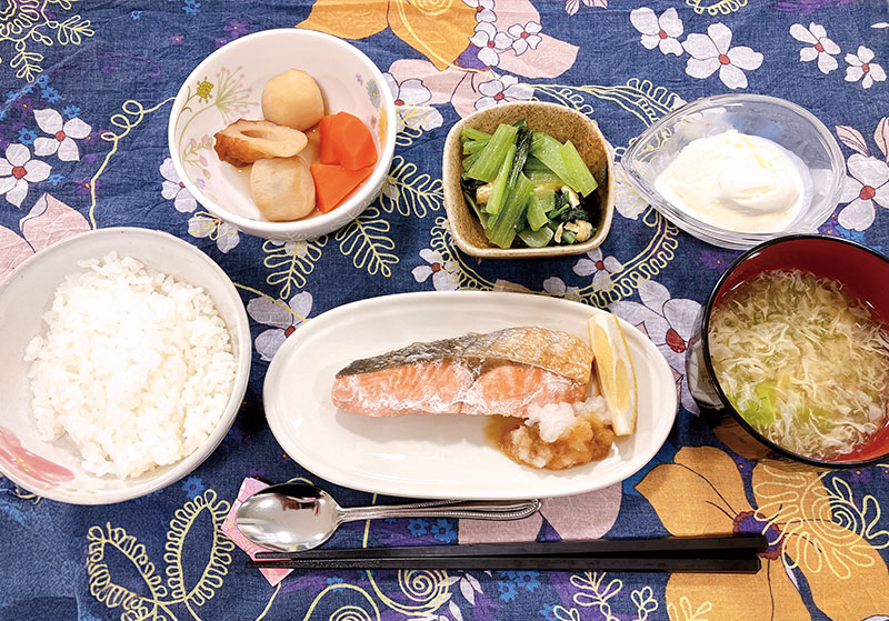 大阪市旭区のグループホーム　エクセレント城北公園前の食事