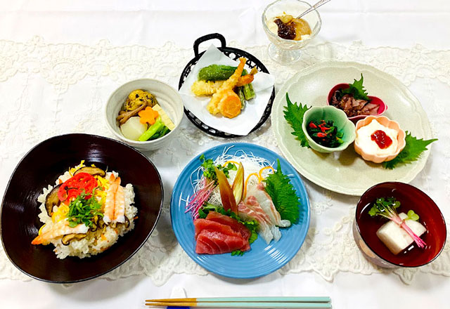 大阪市旭区のグループホーム エクセレント城北公園前【行事食の例】