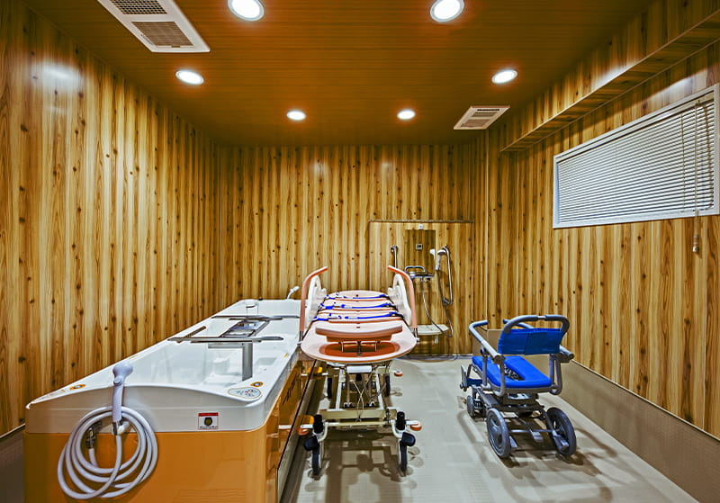 横浜市の小規模多機能型居宅介護 エクセレント磯子ベイサイド【特浴室】