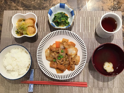 エクセレント北野【通常食の例】