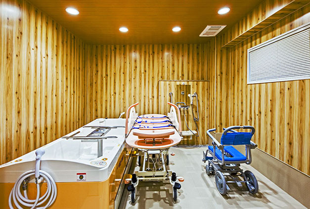 機械浴設備あり