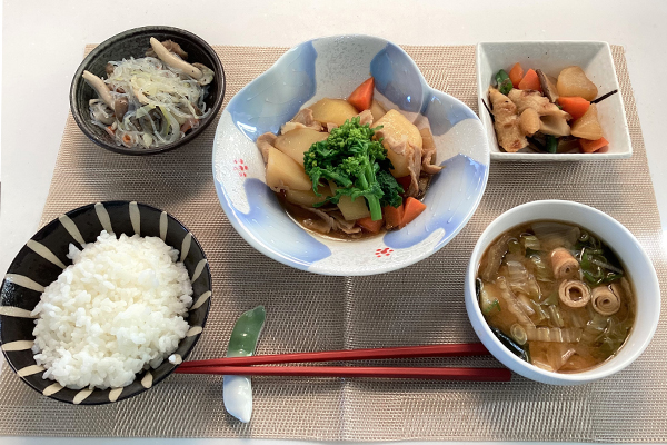 エクセレント瑞穂の昼食の例